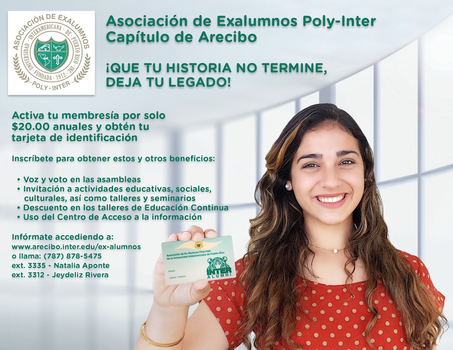 Tarjeta de Ex-Alumnos