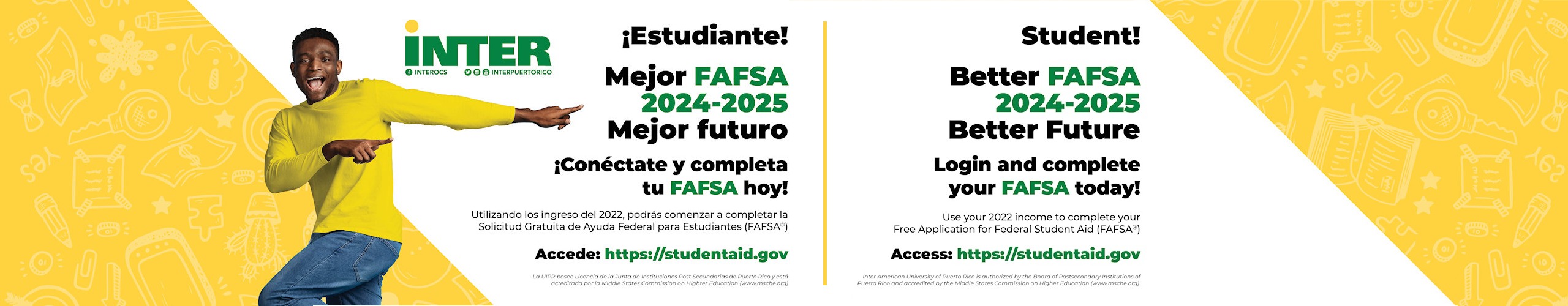 Completa tu FAFSA hoy - Complete your FAFSA today