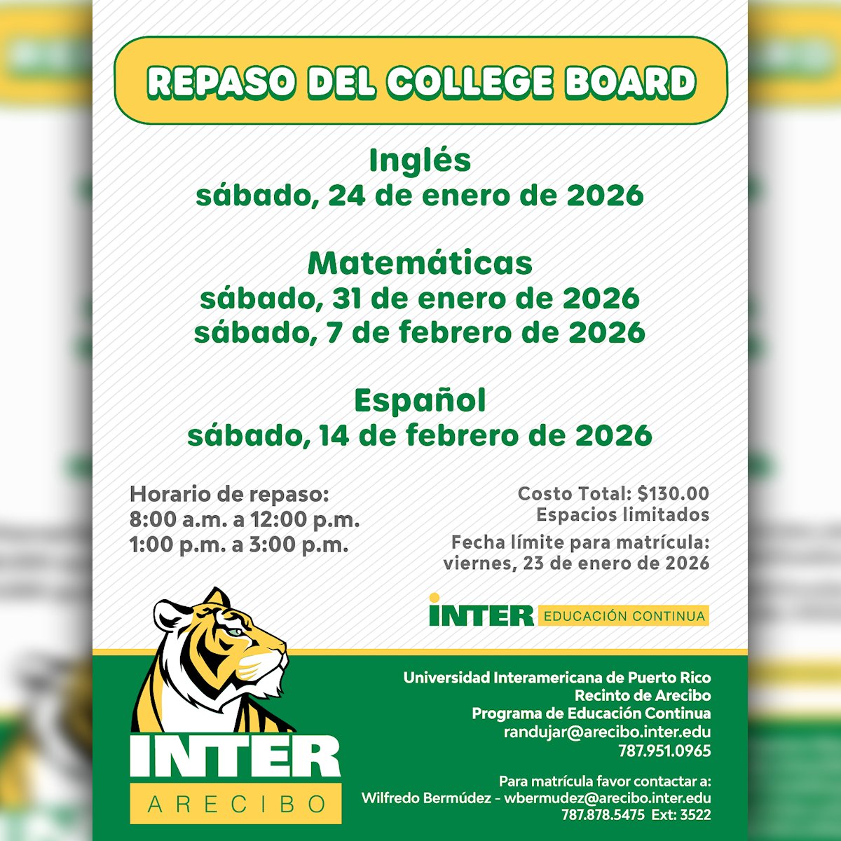 Repaso para College Board