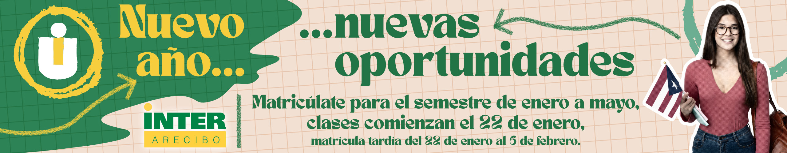 Bienvenidos al Recinto de Arecibo