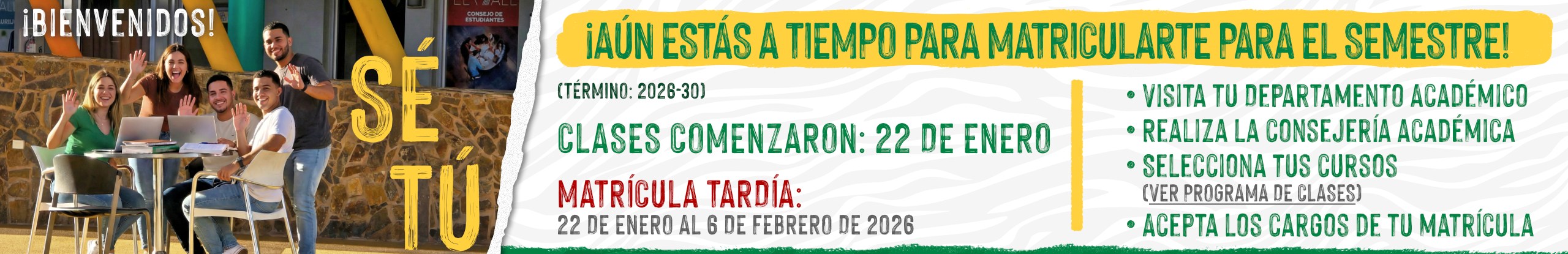 Banner matrícula top