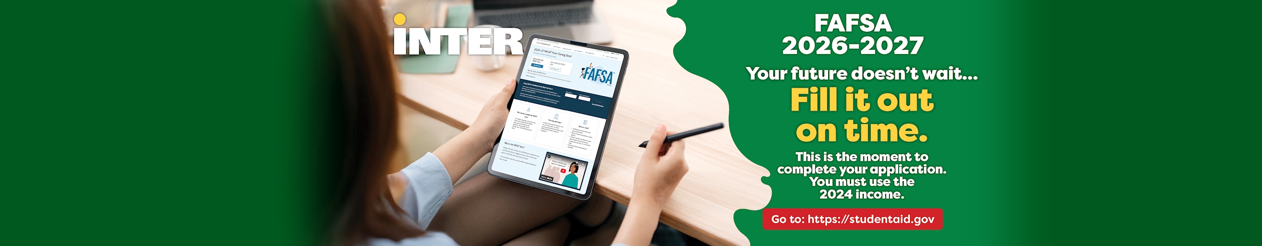 Complete your FAFSA 26-27 today