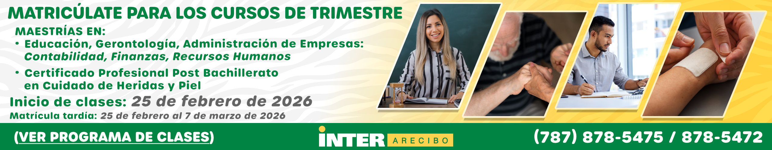 Banner Matrícula Trimestre