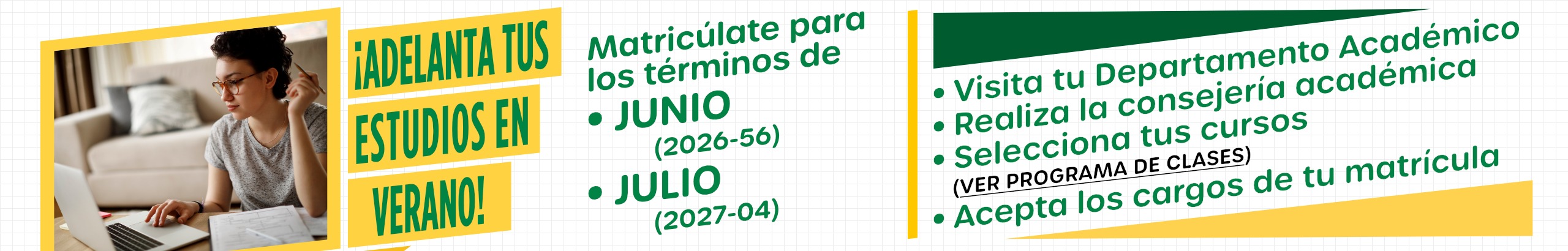 Banner matrícula top