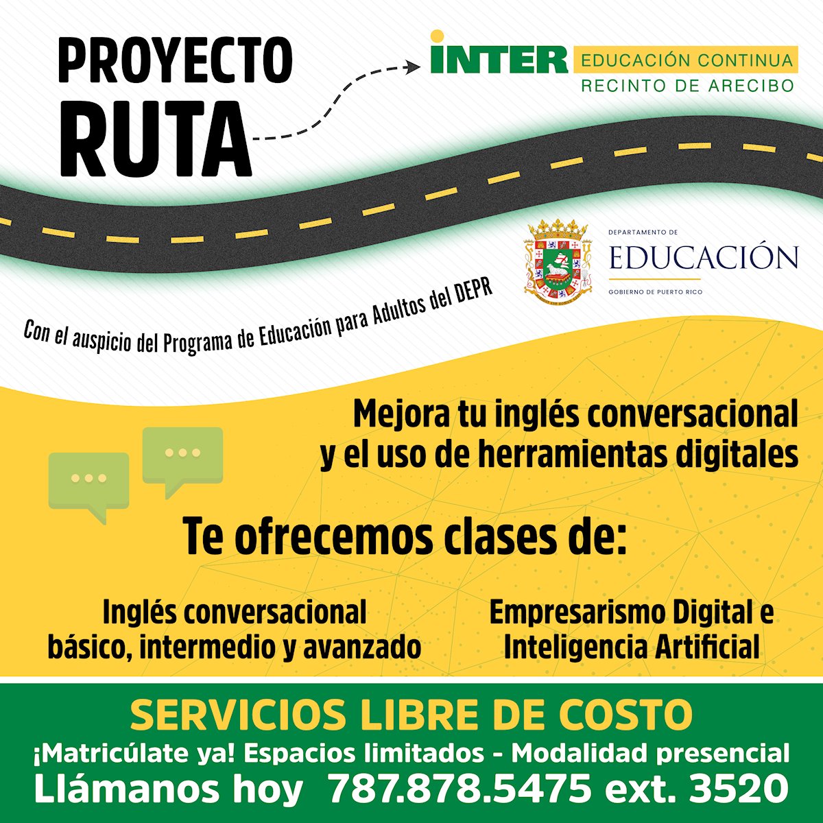 Proyecto Ruta - Departamento de Educación
