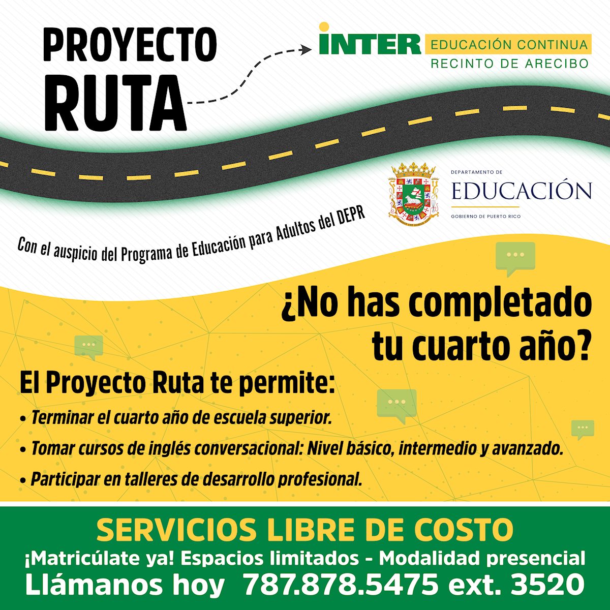 Proyecto Ruta - Departamento de Educación