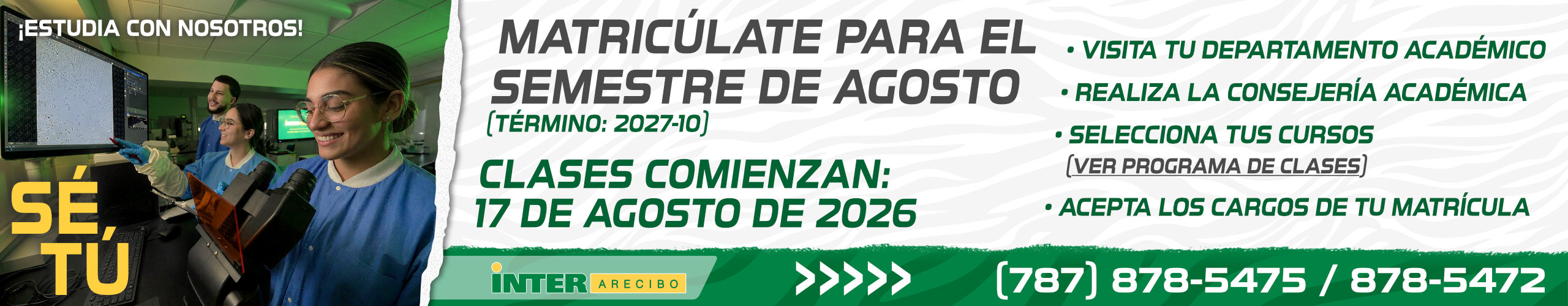 Banner Matrícula