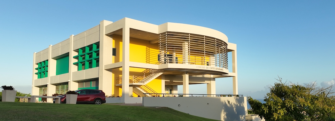 Vista aérea del Centro de Éxito Estudiantil